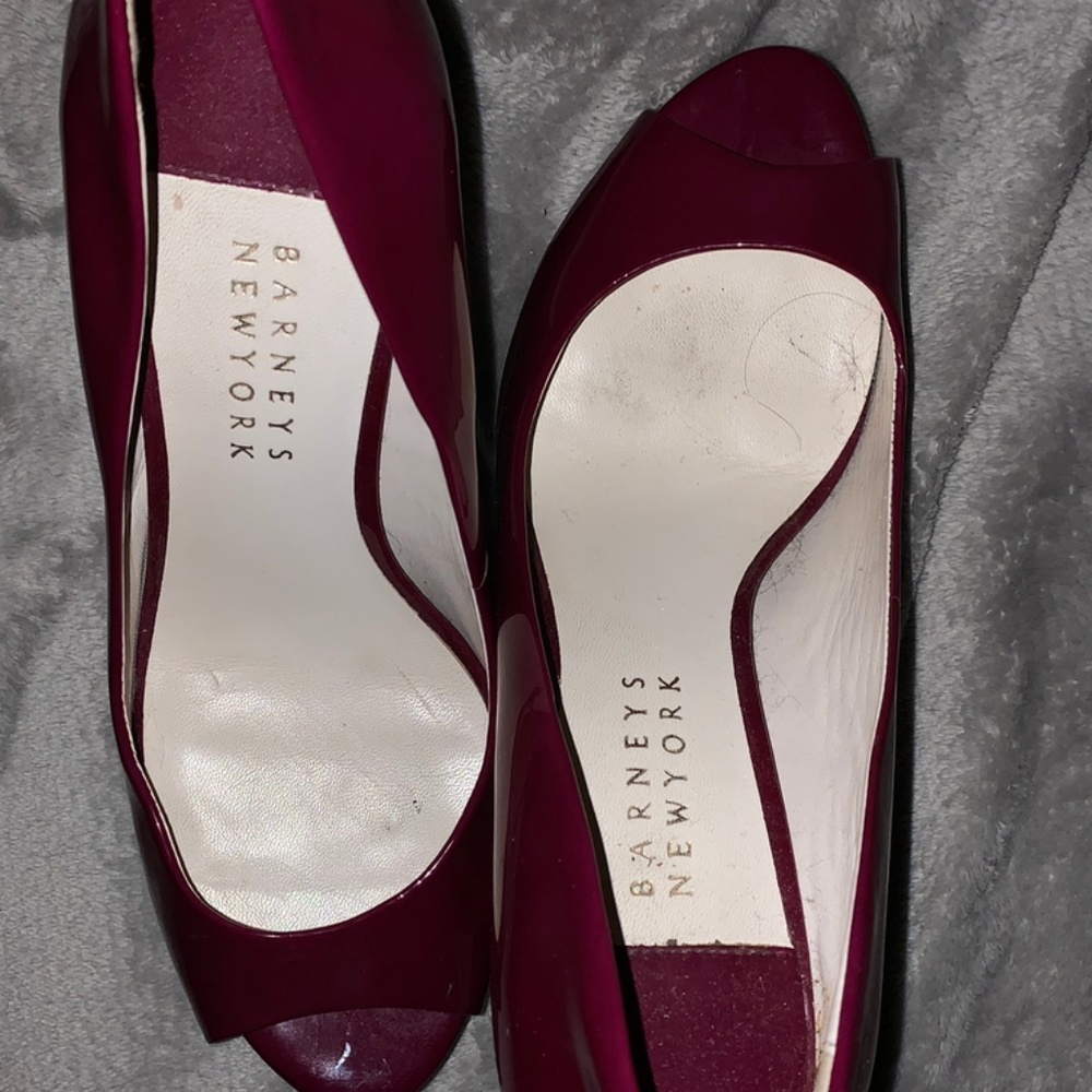 Barneys Purple heels